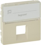 LEGRAND 755471 Valena Life 1xRJ45 csatlakozóaljzat burkolat, címketartóval elefántcsont