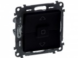 LEGRAND 756330 Valena Life redőnynyomó mechanizmus burkolattal, fekete