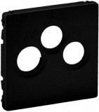 LEGRAND 756792 Valena Life TV-Rádió-SAT csatlakozóaljzat burkolat, fekete