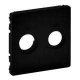 LEGRAND 756822 Valena Life TV-SAT csatlakozóaljzat burkolat, fekete