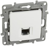LEGRAND 764571 Niloé RJ45 Cat.5 UTP csatlakozóaljzat, fehér