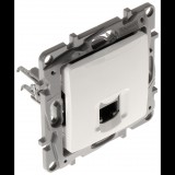 Legrand 764573 Niloé RJ45 Cat 6 UTP csatlakozóaljzat - Fehér (764573)