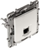 Legrand 764573 Niloé RJ45 Cat 6 UTP csatlakozóaljzat Fehér