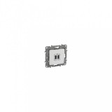 LEGRAND 764595 Niloé kettős USB-C+C töltőaljzat - 3 A - 15 W, fehér