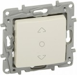 LEGRAND 764612 Niloé redőnynyomó, bézs