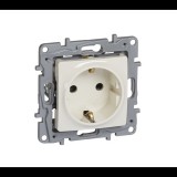 Legrand 764629 Niloé 2P+F csatlakozós fali konnektor gyerekvédelemmel (764629)