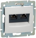 LEGRAND 770073 Valena fehér 2xRJ45 10G aljzat, fehér
