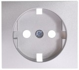 LEGRAND 770253 Valena 2P+F dugalj csatlakozóaljzat burkolat, gyermekvédelemmel, alumínium