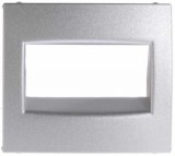 LEGRAND 770255 Valena 1xRJ45 aljzat burkolat, alumínium