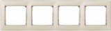 LEGRAND 770474 Valena keret négyes, kagylóhéj
