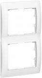 LEGRAND 771006 Galea Life keret 2-es függőleges, fehér