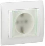 LEGRAND 771027 Galea Life 2P+F dugalj csatlakozóaljzat rugós csapófedéllel IP44, fehér