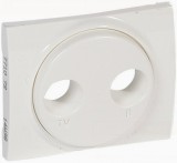 LEGRAND 771072 Galea Life TV-RD antenna-csatlakozóaljzat burkolat, fehér
