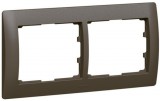 LEGRAND 771202 Galea Life keret 2-es vízszintes, mélybronz
