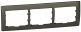 LEGRAND 771203 Galea Life keret 3-as vízszintes, mélybronz
