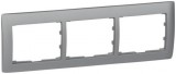 LEGRAND 771303 Galea Life keret 3-as vízszintes, alumínium