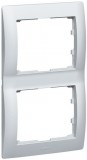 LEGRAND 771306 Galea Life keret 2-es függőleges, alumínium