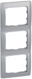 LEGRAND 771307 Galea Life keret 3-as függőleges, alumínium