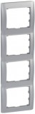 LEGRAND 771308 Galea Life keret 4-es függőleges, alumínium