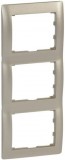 LEGRAND 771407 Galea Life keret 3-as függőleges, titánium
