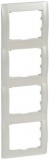 LEGRAND 771508 Galea Life keret 4-es függőleges, gyöngyház
