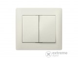 Legrand 771512 Galea Life kettős billentyű gyöngyház