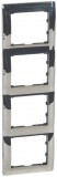LEGRAND 771938 Galea Life keret 4-es függőleges, króm