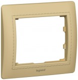 LEGRAND 771990 Galea Life keret egyes, bőr tradíció