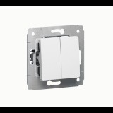 Legrand 773608 Cariva Beltéri kettős fali villanykapcsoló (773608)