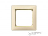 Legrand 774151 Valena keret  1-es elefántcsont/arany