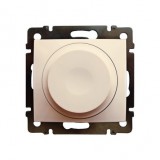 LEGRAND 774163 Valena forgatógombos fényerőszabályzó elefántcsont 2 vezetékes, 300W, LED-hez is