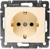 LEGRAND 774321 Valena 2P+F dugalj csatlakozóaljzat gyermekvédelemmel, elefántcsont