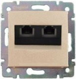 LEGRAND 774339 Valena telefon-csatlakozóaljzat 2xRJ11 elefántcsont