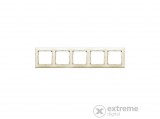Legrand 774355 Valena keret vízszintes 5-ös elefántcsont