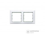 Legrand 774462 Valena keret VSZ 2-es fehér/kristály