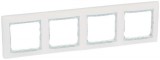 LEGRAND 774464 Valena négyes keret vízszintes kristály