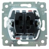 Legrand 775818 Galea Life kettős váltóérintkezős nyomó (775818)