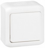 LEGRAND 782360 Forix IP44 falon kívüli egypolusú kapcsoló 10 AX - 250 V~ fehér