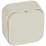 Legrand 782430 Forix 10 AX - 250 V bézs IP20 falon kívüli egypólusú kapcsoló (782430)
