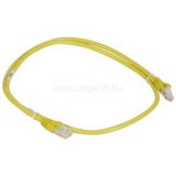 Legrand Cat6A (U/UTP) sárga 5 méter LCS3 árnyékolatlan patch kábel (051885)