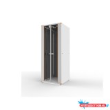 Legrand EVO42U6080 Evoline 19" 42U SZÉL:600 MÉLY:800 MAG:1894 MAX:1000kg biztonsági üvegajtós szürke álló rack szekrény