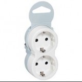 Legrand kettős földelt elosztó gyermekvédelemmel (050655) (050655)