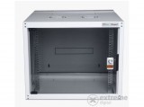 Legrand Rackszekrény - 19" fali kivitel (7U, 405x600x600, szürke,egyrekeszes, üvegajtós, készre szerelt, max.65 kg)