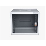 Legrand rackszekrény - 19" fali kivitel (9u, 495x600x450, szürke,egyrekeszes, üvegajtós, készre szerelt, max.65 kg) evo9u6045