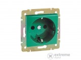 Legrand süllyesztett dugalj, zöld (774372-20)