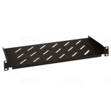 Legrand Tálca, fix 1U-19" 2 ponton rögzített csavarral Mély: 400mm Max: 50 kg E2S1U40