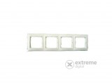 Legrand Valena vízszintes, négyes keret, fehér