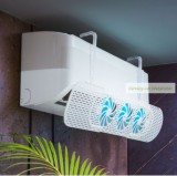 Légterelő klímához, ventilátorral - 55-88 cm