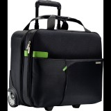 Leitz 60590095 poggyász Görgős Fekete 25 L Bőr, Fém, Poliészter (60590095)