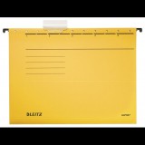 Leitz Alpha Standard A4 Függőmappa - Sárga (25 db) (19850115)
